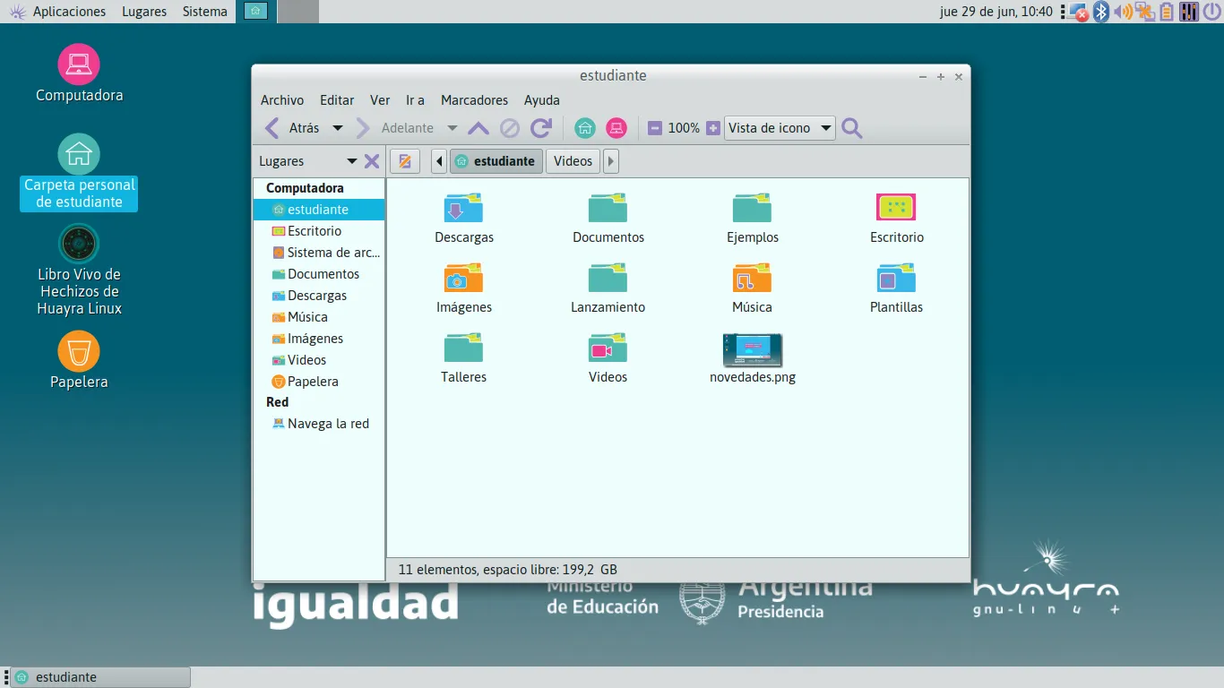 Huayra GNU/Linux Distribution: Debian-Based Educational System from Argentina