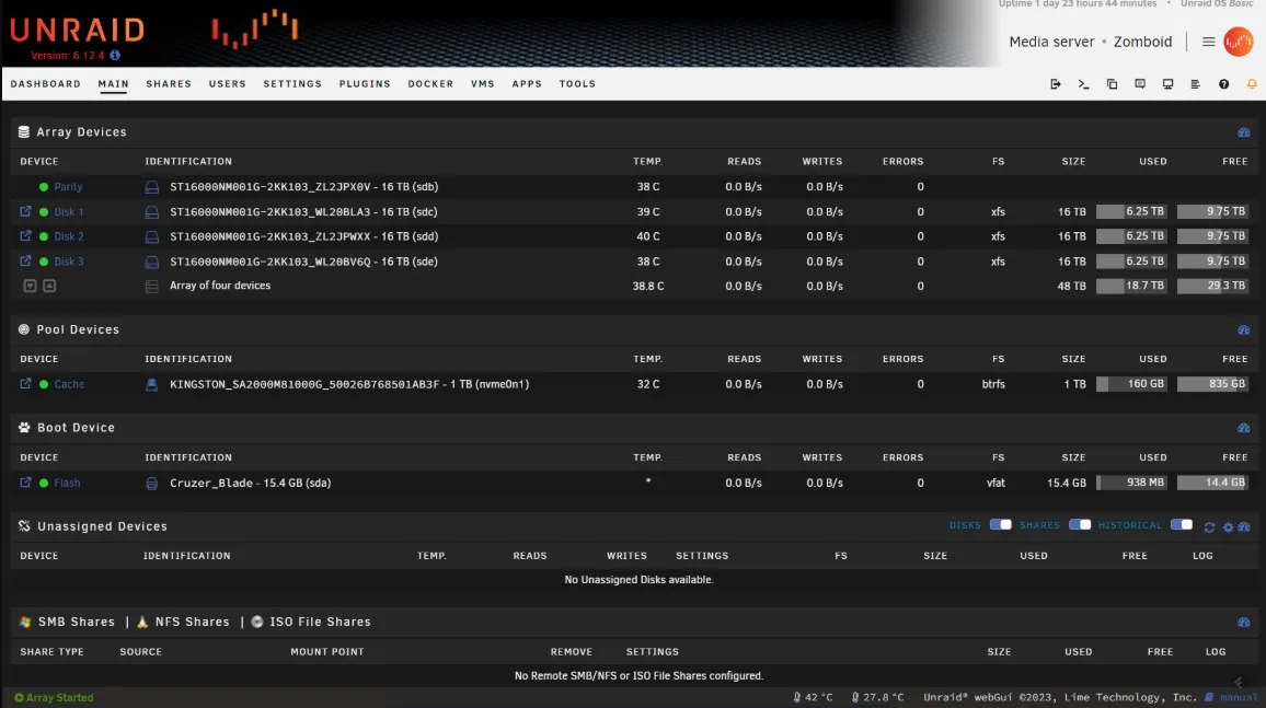 Unraid OS Linux Distribution: A Flexible and User-Friendly Platform for NAS, Virtualization and Mixed-Storage Home Labs