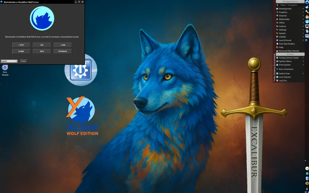 Vendefoul Wolf Linux Distribution: A Lightweight Devuan-Based System for Practical Workflows
